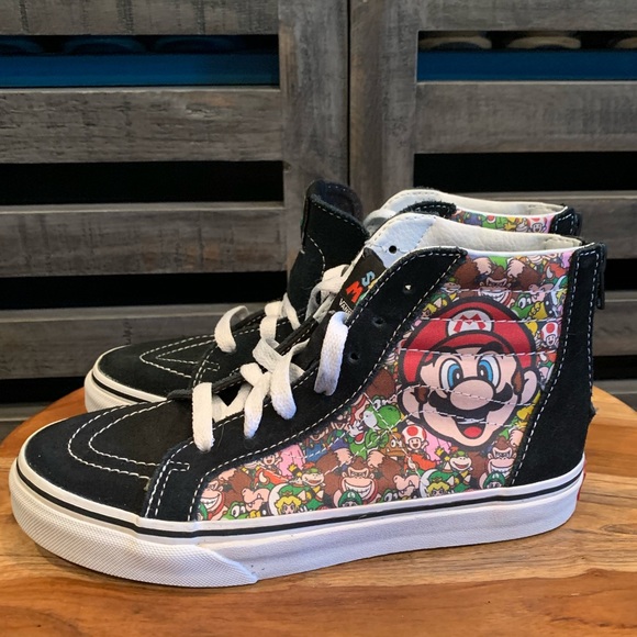 Rare Mario Vans women’s size 5.5 youth sz 4. - Picture 2 of 4